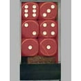 thumbnail image 1 of dés 6 Faces : Rouge Opaque par Chessex, 1 of 3