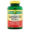 (2 pack) (2 Pack) Spring Valley Norwegian Salmon Oil Softgels, 1000 mg, 120 Ct