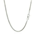 thumbnail image 2 of Sterling Silver Rhodium Plated Box Chain 1.8mm 20 in, 2 of 4
