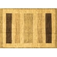 thumbnail image 1 of Ahgly Company Indoor Rectangle Abstract Brown Modern Area Rugs, 5' x 8', 1 of 4