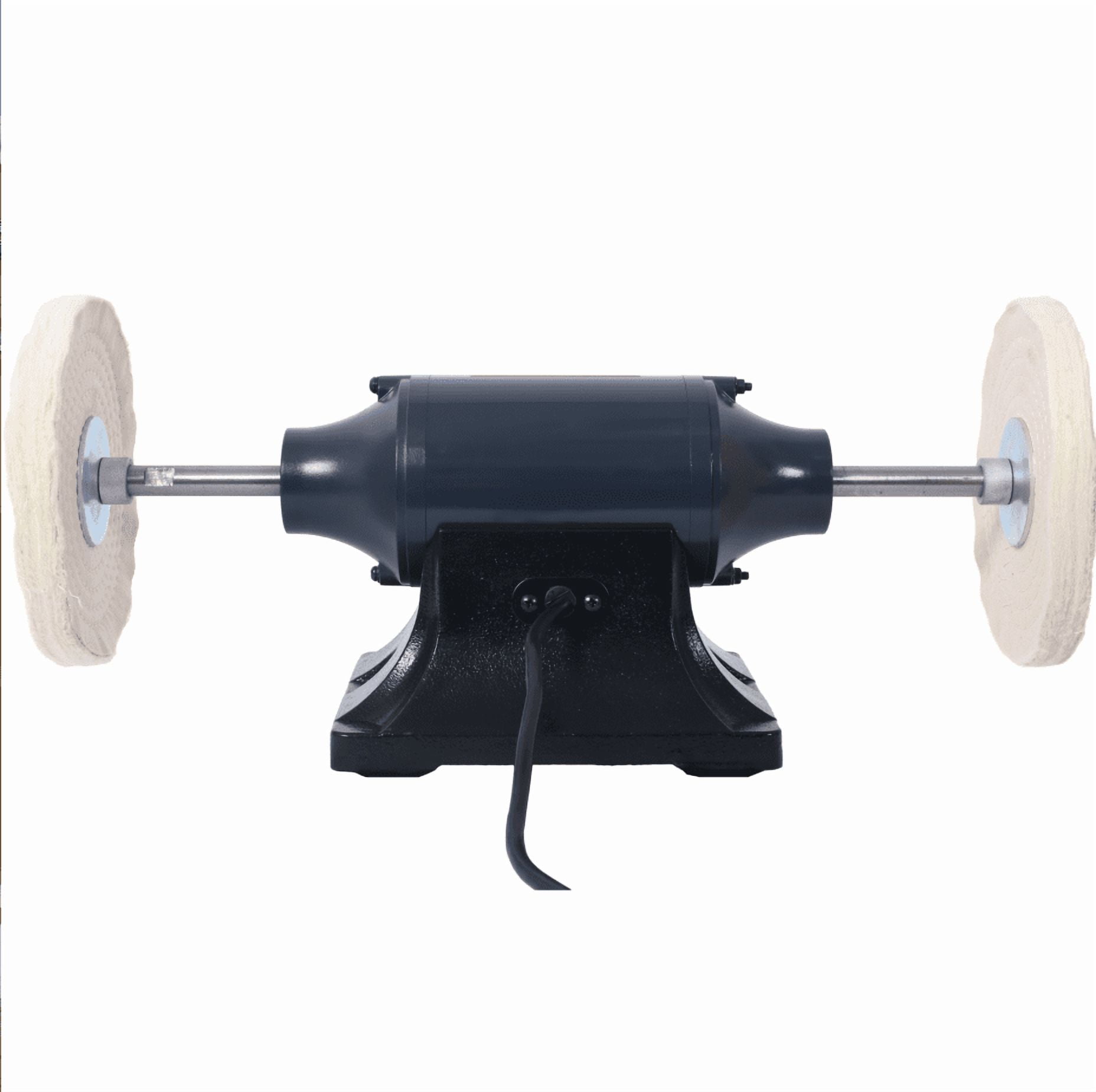 8-Inch Electric Polisher Buffer, 4-Pole Motor, 4 Buffing Wheels, CSA