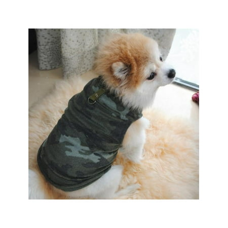 Pet Fleece Harness Vest Jacket Jumper Sweater Coat for Small Medium Large Dog