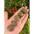 thumbnail image 5 of 5 Pcs Unakite Tumbled Stones, Polished Natural Unakite Gemstone, Unakite Healing Crystals (Unakite), 5 of 9