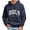 Black, variant on Men's Sportswear Casual Fashion Hooded Letter Hoodie Street Pullover Top with Pockets