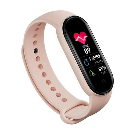 M6 Smart Bracelet Watch Sport Fitness Tracker Heart Rate Blood Pressure Monitor Bluetooth Smartband