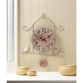 thumbnail image 1 of Birdcage Country Rose Wall Clock, 1 of 2