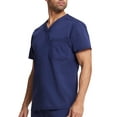 Find Your Perfect Scrubstar Men's Ultimate Stretch Antimicrobial Fabric Technology VNeck Tuck