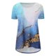 thumbnail image 4 of Blusa informal de manga corta con cuello redondo y estampado suelto de verano para mujer con estilo OAVQHLG3B Store  lin121212, 4 of 4