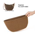 thumbnail image 2 of Forro organizador de bolsas de inserción que se adapta a bolsos tipo hobo con asa, moldeadores de bolsos, divisor de almacenamiento, 2 of 5