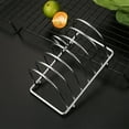 thumbnail image 4 of CIYISON Stainless Steel Toast Bread Rack 6 Slices Bread Loaf Slices Stand with Handle, 4 of 7