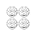 thumbnail image 1 of 4 Pcs Roulettes Pivotantes pour Meubles Boîte de Rangement Rotation 360° 4 Billes Roue Universelle Silencieuse, Matériau Supérieur, 1 of 4