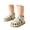 Light Green, variant on Girls Closed Toe Floral Embroidery Summer Sandals, Adjustable Strap Non- Soft Sole Breathable Walking Shoes Pink1 3-6 Months