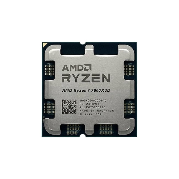 Procesador AMD Ryzen 7 7800X3D de 8 núcleos a 5.0 GHz con Cooler
