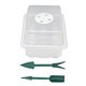 thumbnail image 4 of Maceta para germinación de plantas, juego de 5 bandejas para plántulas, caja de vivero, caja de plántulas con orificio de ventilación, tecnología innovadora, 4 of 12