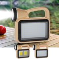 thumbnail image 1 of Jacenvly - Regalos para el Día del Padre, lámpara de camping portátil, linterna, fuente de luz LED recargable, lámpara, luz lateral LED, fuente de alimentación solar, tres fuentes de luz, múltiples, 1 of 8