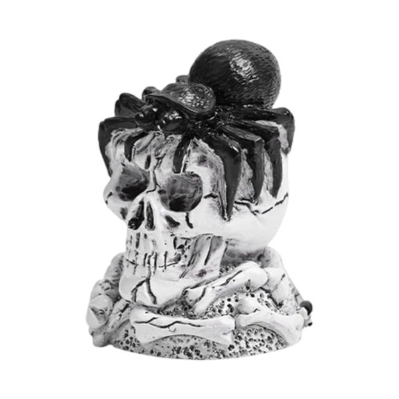 OIUR 1/2Pcs Toilet Bolt Cover Decoration Easy Installation Skull Shape Design Hide Ugly Bolts Toilet Screw Cover