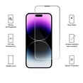 thumbnail image 5 of ZYQEEE 3 Pack HD Clear Screen Protector iPhone 16 Pro max - 6.9", Anti-Scratch Dust-Proof Tempered Glass Protective Film, Bubble-Free, Easy Install, 5 of 8