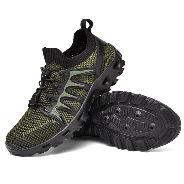 Zapatos descalzos para hombre, malla antideslizante, transpirable para bucear al aire libre (44 verde) Ndcxsfigh Tenis De Mujer Tenis De Hombre