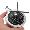 thumbnail image 3 of Raindrops 1Pack Solar Car Air Diffuser Helicopter Shape for Home Use 3.7x3.1x2.4in, 3 of 8