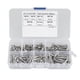 thumbnail image 1 of Kit de 260 tornillos y tuercas de cabeza plana hexagonal de acero inoxidable M3 304 con caja, 1 of 13