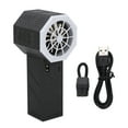 thumbnail image 2 of Compressed Air Duster, 12000RPM Powerful Electric  Fan Cleaning Kit with Stepless Speed, 4000mAh Rechargeable Portable Air Blower for Computer Keyboard Dust Removal, 2 of 7