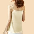 thumbnail image 6 of Silk Satin Tank Tops for Women V Neck Sleeveless Vest Camisole Spaghetti Strap Tank Loose Sleeveless Blouses Lightweight Slim-Fit Shirts Fashion Trendy Tees Spring Summer Outfits 2026, 6 of 6