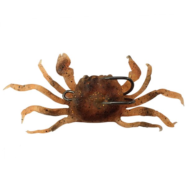 Xihbxyly Cebo de Cangrejo de Imitación, 8 Cm/30 G con Anzuelo, Atrae Peces Rápidamente, Portátil y Fácil de Transportar, Esencial para La Pesca En El Mar, Ideal para Exteriores, 1 Unidad Por Paquete