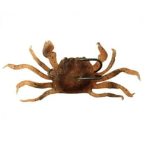 Road Bait Bait Simulation Crab Bait 8cm / 30g With Hook Sea Fishing Bait,Brown