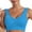 Blue, variant on HomeDM Wireless Bras for Women No Underwire Supportive Bralettes - Sizes S-4XL Yoga Workout Fitness Seamless Bralettes Everyday Full Coverage Comfort Tshirt Bras - Gray/L