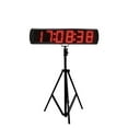 thumbnail image 4 of Grande Horloge à Compte à Rebours LED, Minuterie de Course Marathon, Contrôle par Application Extérieure, Trépied, 5 Pouces, Facile à Utiliser, 4 of 7