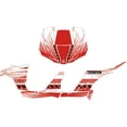 thumbnail image 1 of Attack Graphics BRUTE Complete UTV Graphics Kit White/Red/Black for Can-Am Maverick Max 1000 X mr 2017, 1 of 1