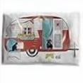 thumbnail image 3 of Mary Lake-Thompson Red Camper Flour Sack Dish Towel, 3 of 3