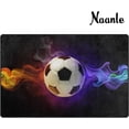 thumbnail image 3 of FREEAM Sport Soccer Non Slip Area Rug for Living Dinning Room Bedroom Kitchen, (20 x 31 Inch), Sport Nursery Rug Floor Carpet Yoga Mat, 3 of 6