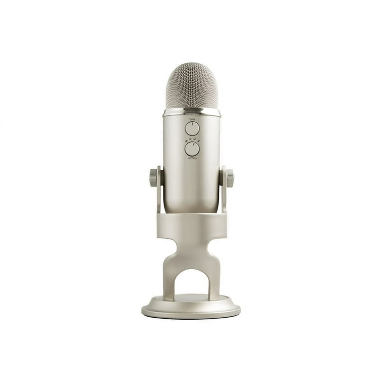 Blue Microphone Yeti USB Desktop Microphone, Platinum - Walmart.com