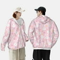 thumbnail image 5 of Picia Easter Cute Rabbit Women's Men's UPF 50+ Sun Protection Hoodie Shirt Long Sleeve SPF Fishing Outdoor UV Hiking Lightweight Shirts-3X-Large, 5 of 9
