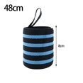 thumbnail image 7 of Fitness Weight Lifting Straps Anti Slip Powerlifting Deadlifting Bodybuilding Workout Strength Training Hand Bar Grips Wrist Support Men Women blue, 7 of 7