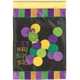 thumbnail image 2 of Magnolia Gardens M011665 13 x 18 in. Mardi Gras Bead Dog Garden Flag, 2 of 2