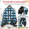 thumbnail image 4 of Herdesigns Anchor Backpack with Lunch Box Beach Theme Lightweight Large Travel Work Laptop Backpacks Set Casual Daypacks, 4 of 8