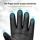thumbnail image 2 of Guantes Térmicos Guantes Térmicos Esquí Guantes de esquí pantalla táctil impermeable ciclismo invierno polar calentador guantes (negro L), 2 of 9