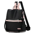 thumbnail image 1 of Dalazy Women Simple Lightweight Anti-theft Backpack Oxford Cloth Waterproof Shoulder Bag, 1 of 7