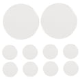 thumbnail image 4 of IFANLANDOR 10 Pcs Round Silicone Eyelash Pads Transparent for Makeup Professionals Use, 4 of 8