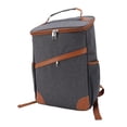 thumbnail image 1 of Cooler Backpack, Cooler Insulated Backpack Cooler Bag Lunch Backpack with Large Capacity Leakproof Multifunctional Beach Camping Picnic Thermal Backpack for Work Camping Beach, 1 of 7