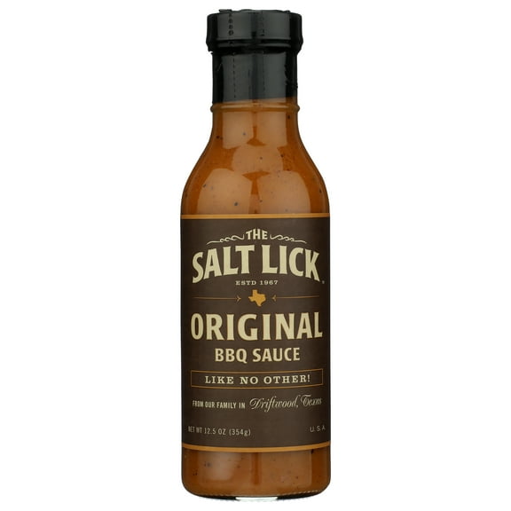 (Pack of 6) Salt Lick Original BBQ Sauce, 12.5 oz