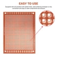 thumbnail image 2 of 10pcs 7x9CM Single Sided PCB Board Kit Universal PCB Printed Circuit Board Prototype Kit for DIY Soldering Experiment and Electronic Designing, 2 of 8