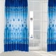 thumbnail image 2 of Cortinas semiopacas con estampado de flores de 1 x 2 m, hermosas cortinas de tulipán con ojales, paneles de cortina para ventana para el hogar y el dormitorio (azul), 2 of 7