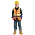 thumbnail image 1 of Set de juego de disfraces de obrero de la construcción Dress Up America Kids, 1 of 3