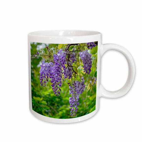 3drose, Wisteria, 15oz Mug
