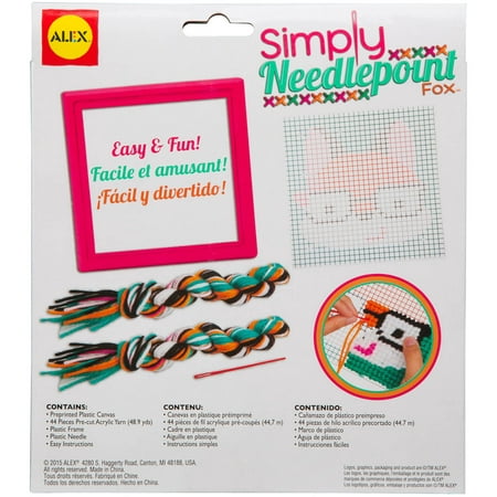 Best ALEX Toys Craft Simply Needlepoint Fox deal