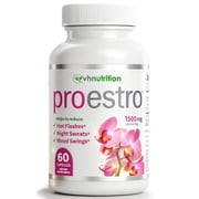 ProEstro Estrogen Pills for Women | Female Hormone Balance Supplement | Fertility to Menopause Mood and Energy Support - 60 Capsules