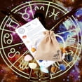 thumbnail image 4 of WIZUTIZ Gemstones Astrology Set Natural Crystal Twelve Constellations Cloth Bag Set Home Assembly Machine Washable, 4 of 4